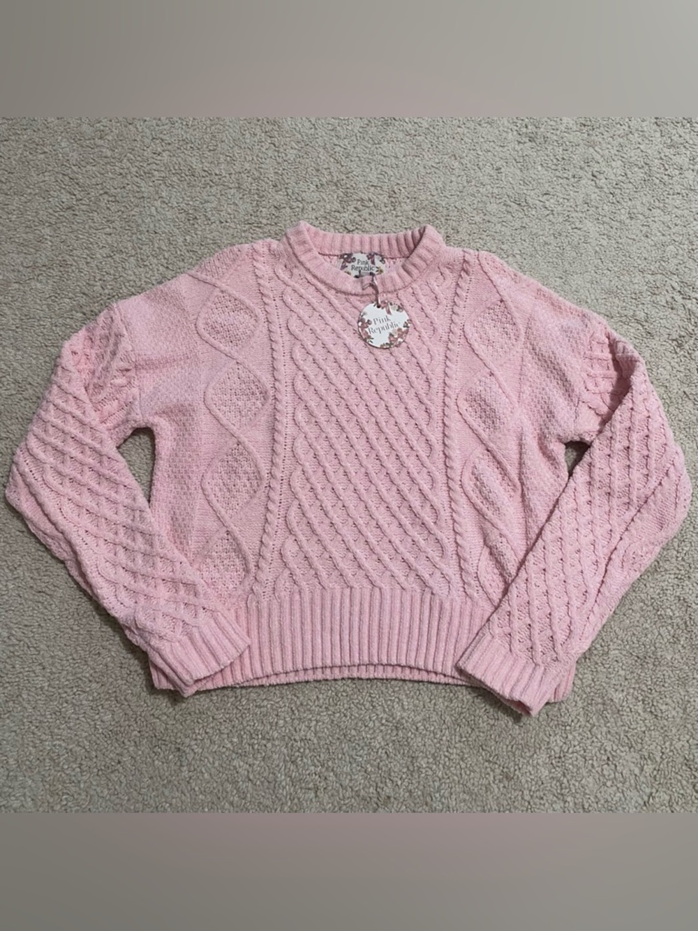 Public Republic Sweaters NWT - Chalk Pink